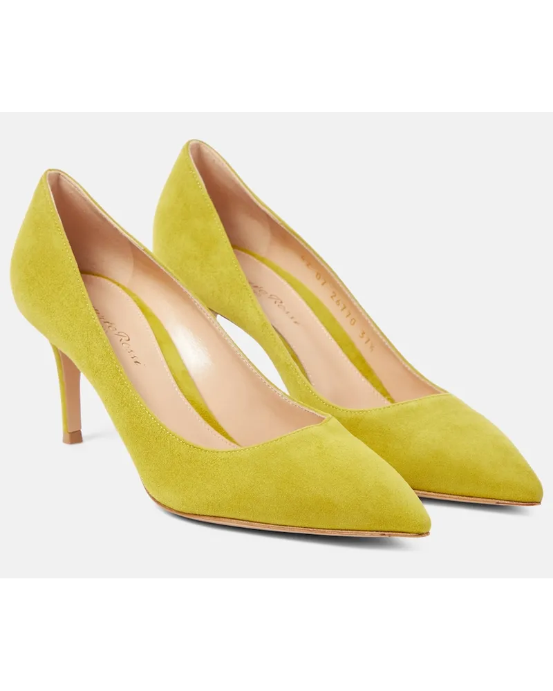 Gianvito Rossi Pumps Gianvito 70 in suede Verde