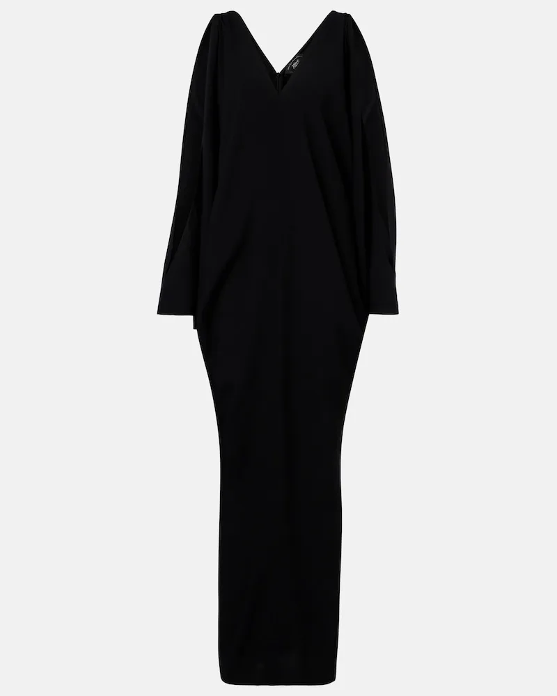 Taller Marmo Abito lungo Beistegui con cut-out Nero
