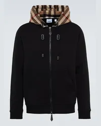 Burberry Felpa Samuel con cappuccio Nero