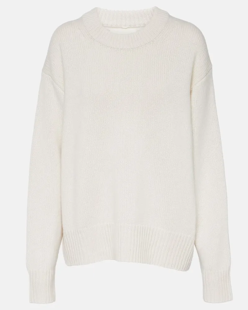 Lisa Yang Pullover Renske in cashmere Neutro