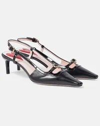 Roger Vivier Pumps slingback Viv' Canard 55 in pelle Nero