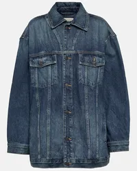 Nili Lotan Giacca di jeans oversize Adam Blu