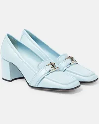 Jimmy Choo Pumps mocassino Evin 65 in pelle Blu