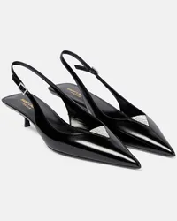 Saint Laurent Pumps slingback Cherish 30 in pelle Nero