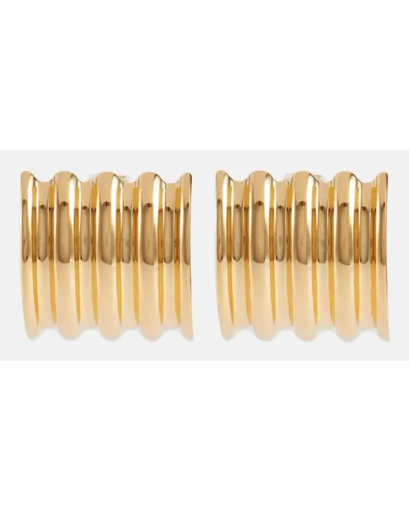 KHAITE Orecchini Julius Small bagnati in oro Oro