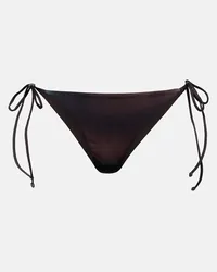 Jean Paul Gaultier Slip bikini Tattoo Collection Marrone