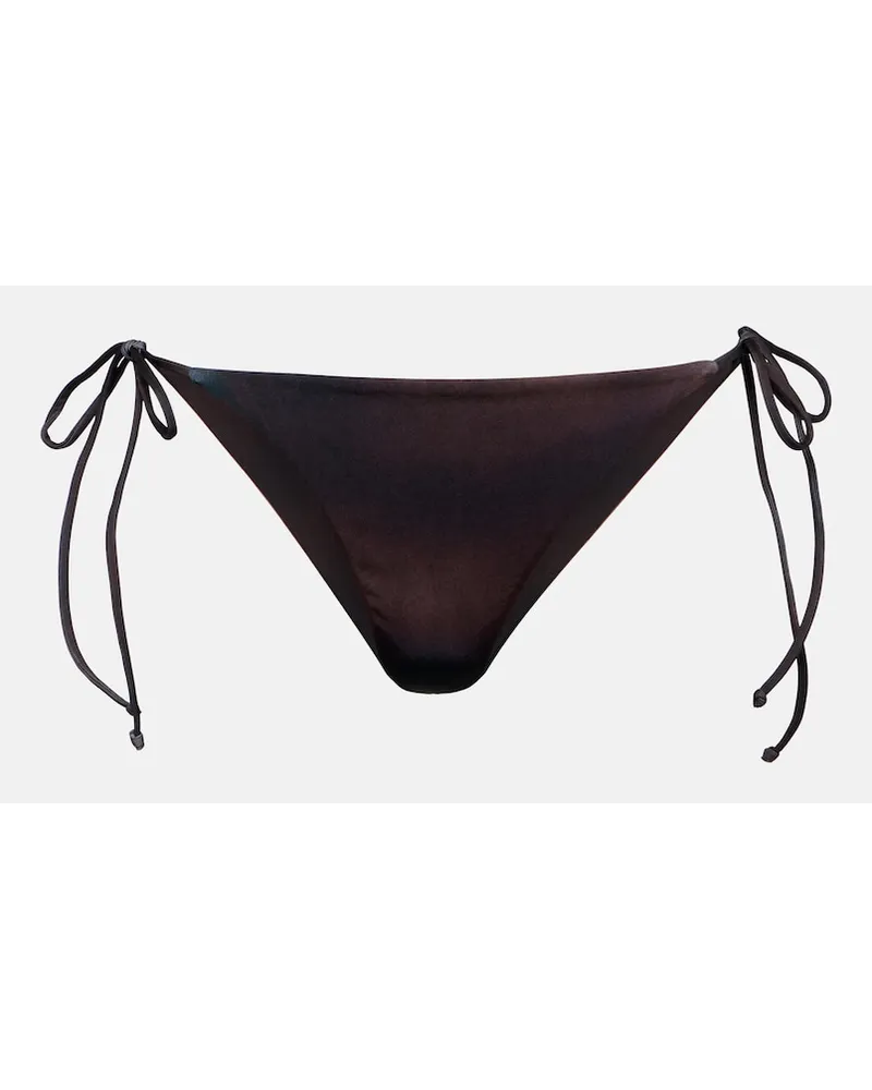 Jean Paul Gaultier Slip bikini Tattoo Collection Marrone