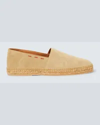 Kiton Espadrillas in suede Blu