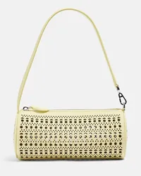 Alaïa Alaïa Borsa a spalla Tube in pelle Giallo