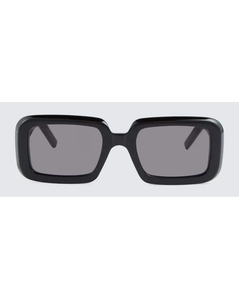 Saint Laurent Occhiali da sole squadrati in acetato Nero