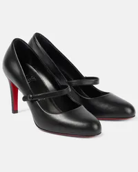 Christian Louboutin Pumps Pumppie 85 in pelle Nero