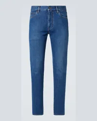 Loro Piana Jeans slim Quarona Blu