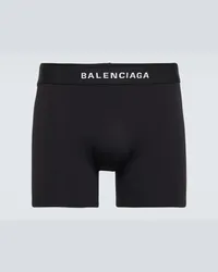 Balenciaga Boxer con logo Nero