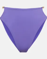 Stella McCartney Slip bikini con catena Viola