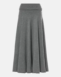 extreme cashmere Gonna lunga N°313 Twirl Grigio