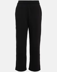 Max Mara Pantaloni Damiana in misto cotone Nero