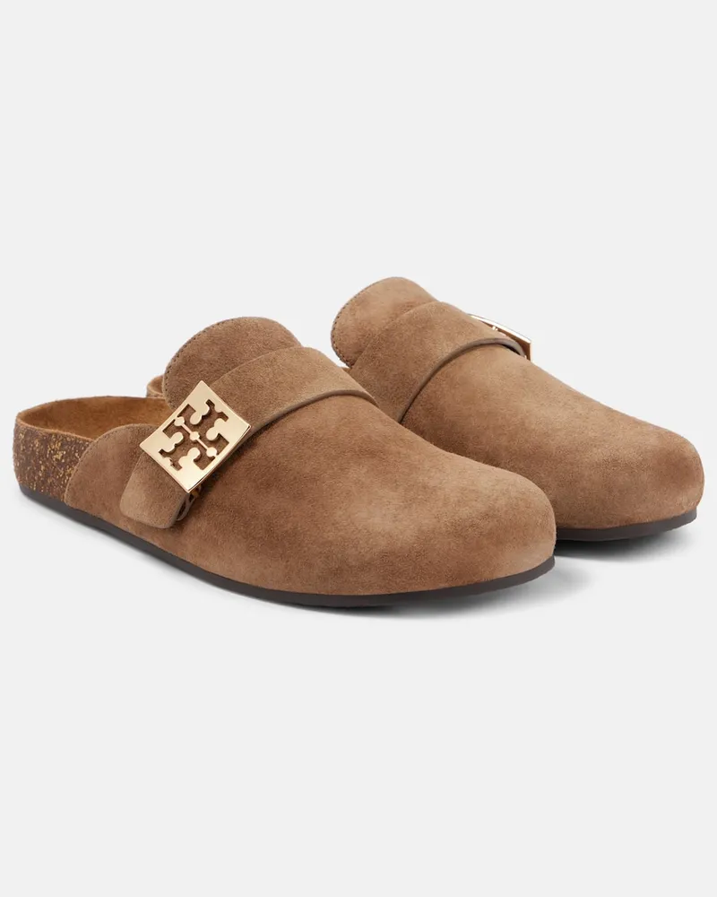 Tory Burch Mules Mellow in suede Marrone