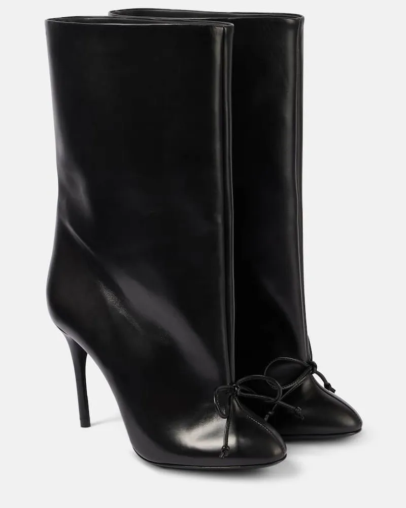 Alaïa AlaÃ¯a Stivaletti 90 in pelle Nero