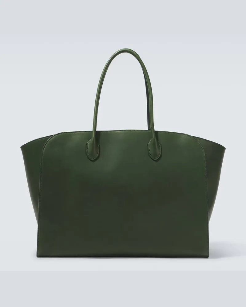 The Row Borsa Marlo in pelle Verde