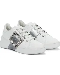 Roger Vivier Sneakers Viv' Skate in pelle Bianco