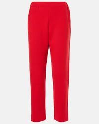 The Row Pantaloni sportivi Herea in cashmere Rosso