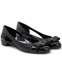 Ferragamo Ballerine Vara Jelly Nero