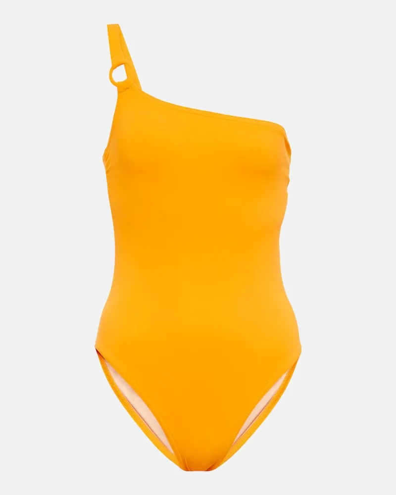 Karla Colletto Costume intero monospalla Morgan Arancione