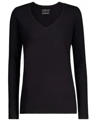 Velvet Top Blaire in cotone Nero