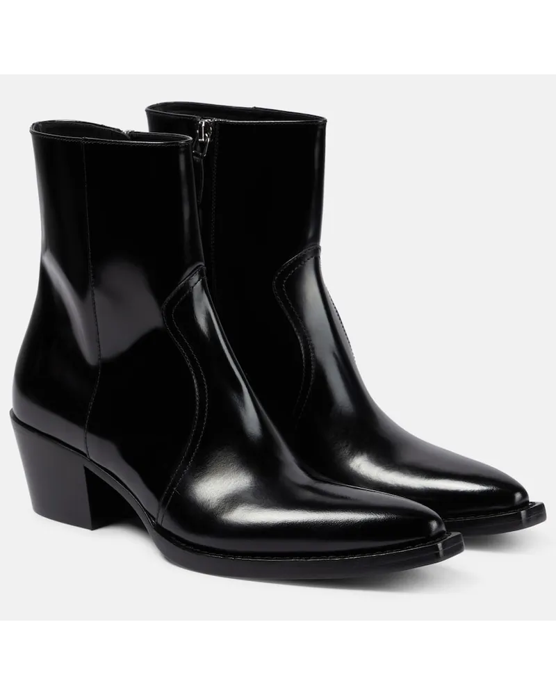 Prada Stivaletti in pelle Nero