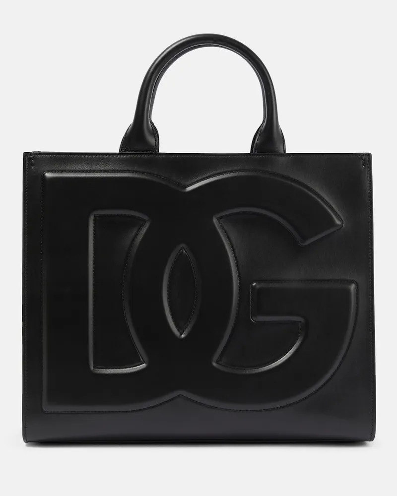 Dolce & Gabbana Borsa DG Daily Medium in pelle Nero