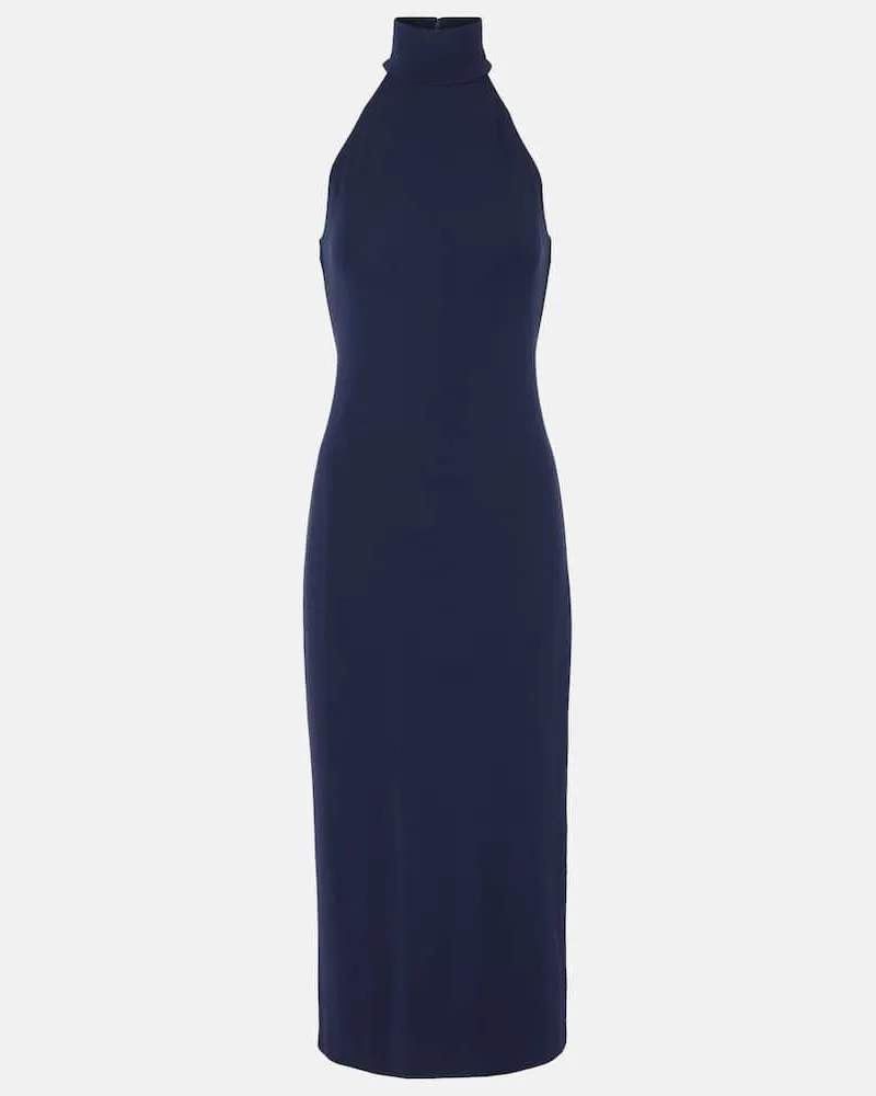 Ralph Lauren Abito lungo in jersey Blu