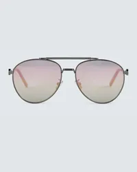 Dior Occhiali aviator CD Link R1U Argento