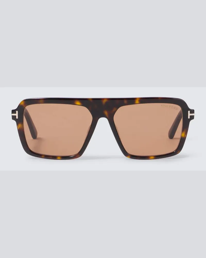 Tom Ford Occhiali da sole aviator Vincent Marrone