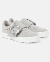 Roger Vivier Sneakers Very Vivier in suede Grigio