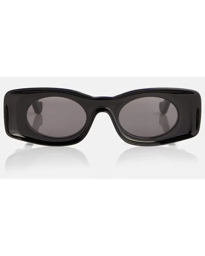 Loewe Paula's Ibiza - Occhiali da sole ovali Nero