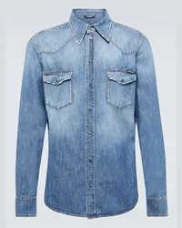 Dolce & Gabbana Camicia di jeans Blu