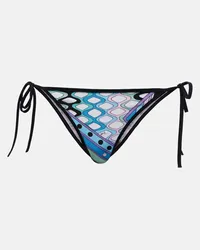 Emilio Pucci Slip bikini Vivara con stampa Multicolore