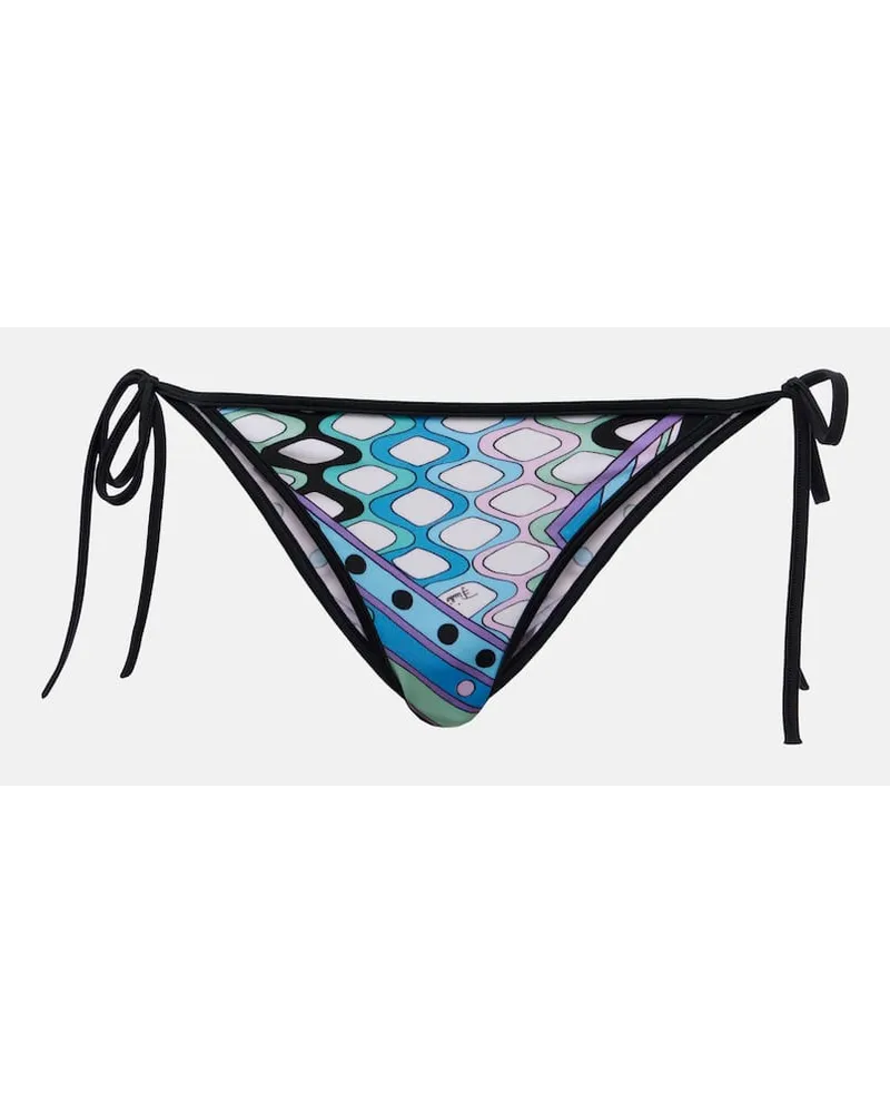 Emilio Pucci Slip bikini Vivara con stampa Multicolore