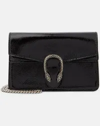 Gucci Borsa a tracolla Dionysus Small in vernice Nero