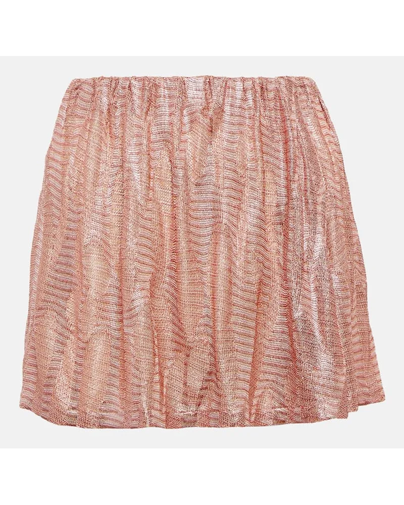 Missoni Minigonna in jacquard Rosa