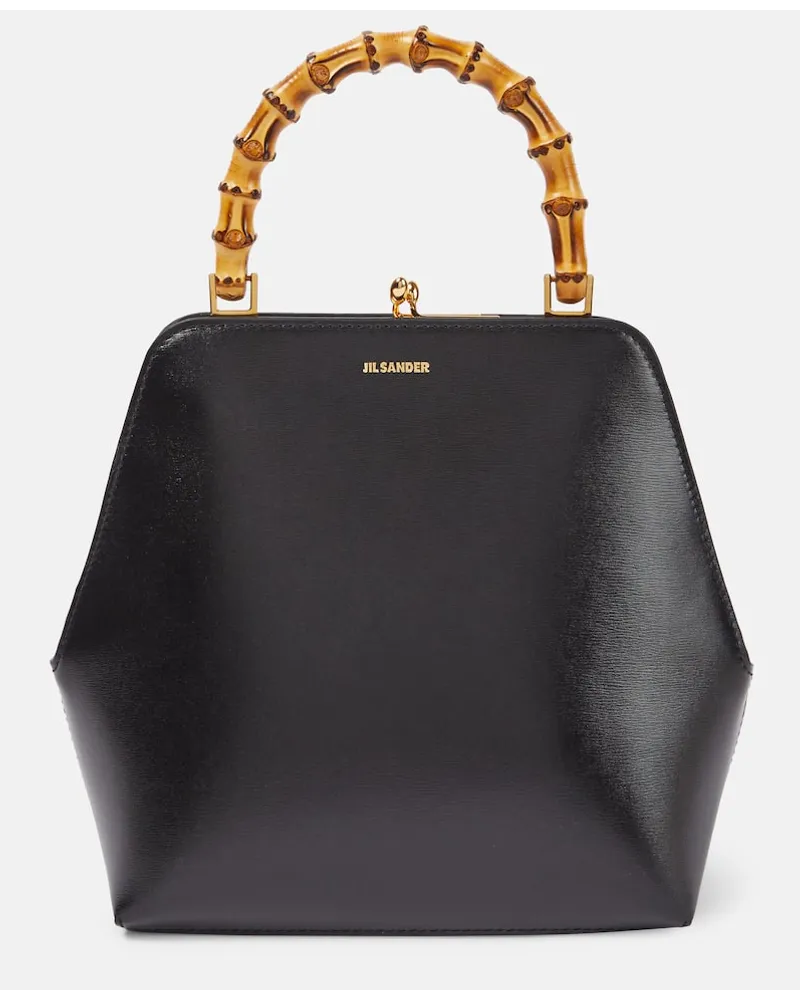 Jil Sander Borsa Goji Small in pelle Nero