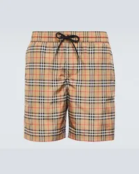 Burberry Costume da bagno Guildes Vintage Check Beige