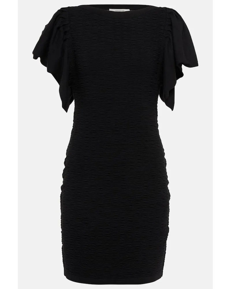Dorothee Schumacher Miniabito in misto cotone Nero