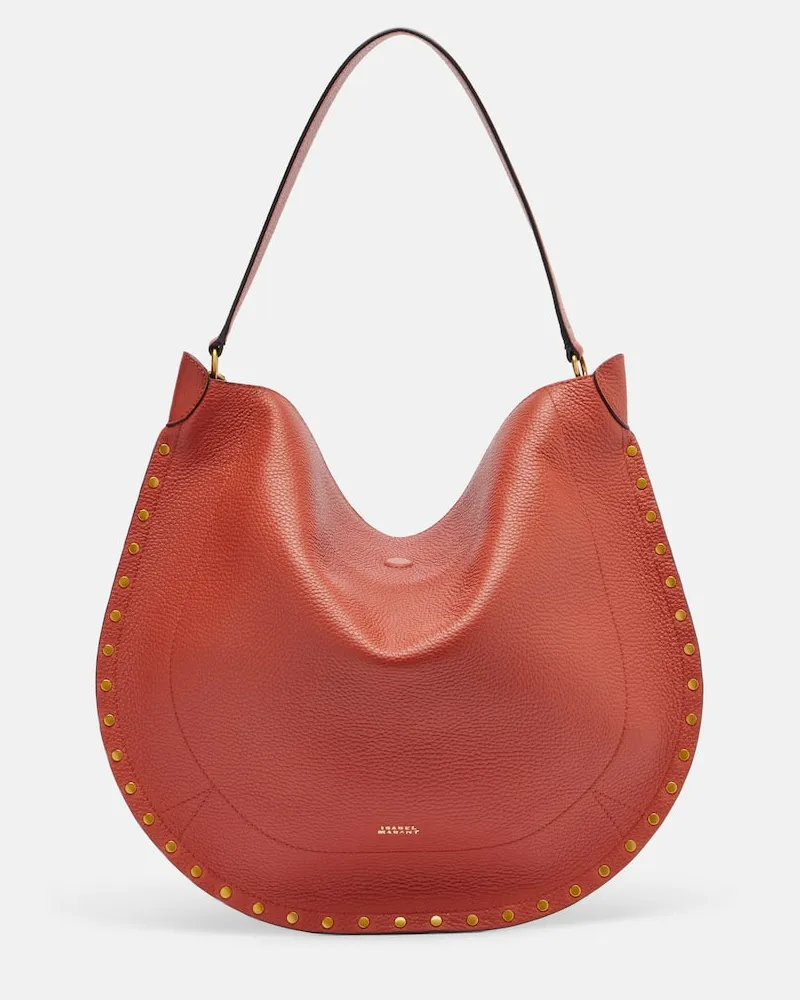 Isabel Marant Borsa a spalla Oskan Soft in pelle Marrone