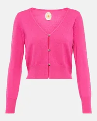 Jardin des Orangers Cardigan in lana e cashmere Rosa