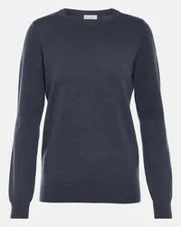 Brunello Cucinelli Pullover in cashmere Blu