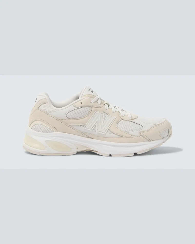 Comme des Garçons Comme des GarÃ§ons Homme x New Balance â Sneakers 2010 con pelle Bianco