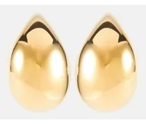 Orecchini Drop in argento bagnato in oro 18kt