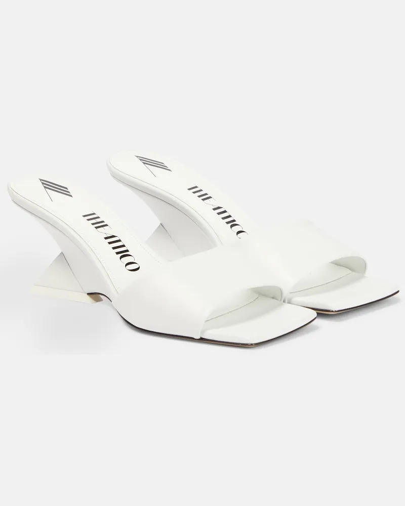 ATTICO Sandali Cheope in pelle Bianco