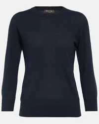 Loro Piana Pullover in cashmere Blu